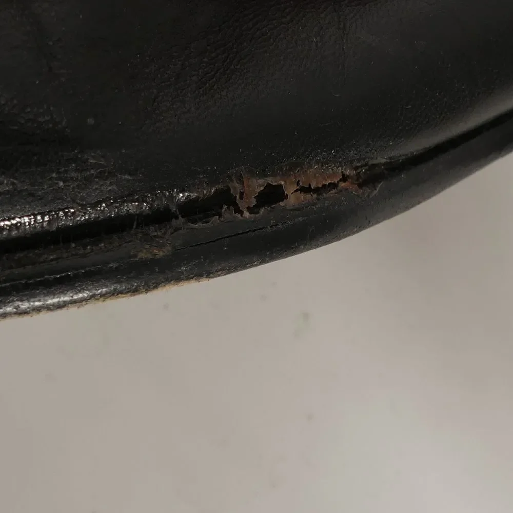 Bally Parawet Black Leather Loafers Men's 8.5 EEE‎